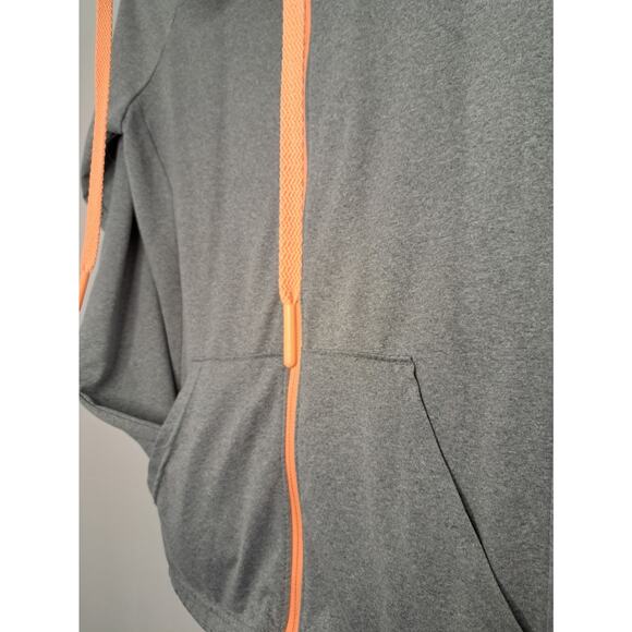 Under Armour Womens Jacket Size XS Gray Orange Sporty Running Workout - Picture 5 of 9